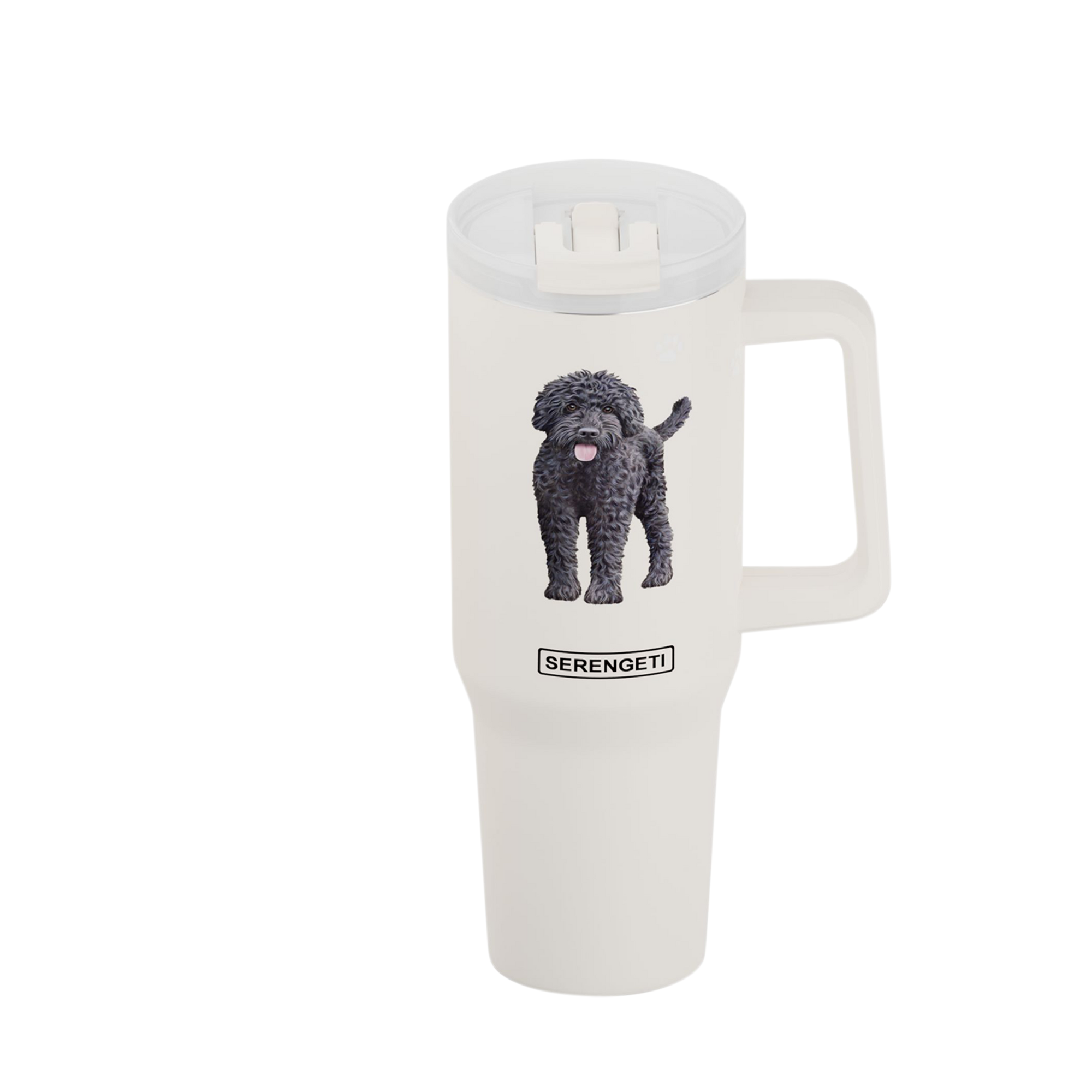 40oz Labradoodle Tumbler - 3D Printed - Vacuum Insulated - Premium Tumblers from E&S Pets - Just $36.95! Shop now at Pat's Monograms