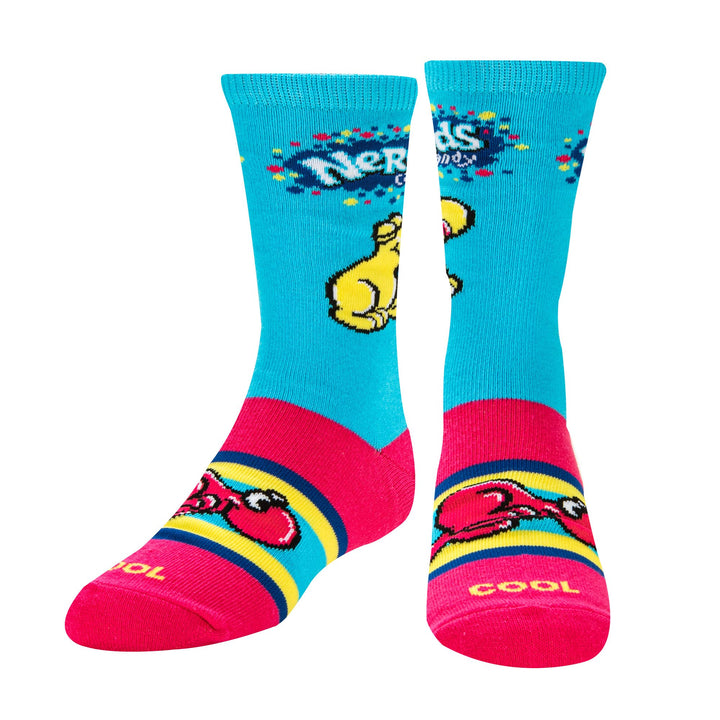 Nerds - Kids 7-10 Crew - Premium Socks from Cool Socks - Just $9.99! Shop now at Pat's Monograms