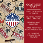 Outlaw Goat Milk Bar Soap - Premium Bath & Body from GRIT Soap Supply - Just $8.95! Shop now at Pat's Monograms