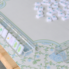 June Bride Bouquet Mat - Premium Mahjong from Middle & Main Mahjong - Just $58! Shop now at Pat's Monograms