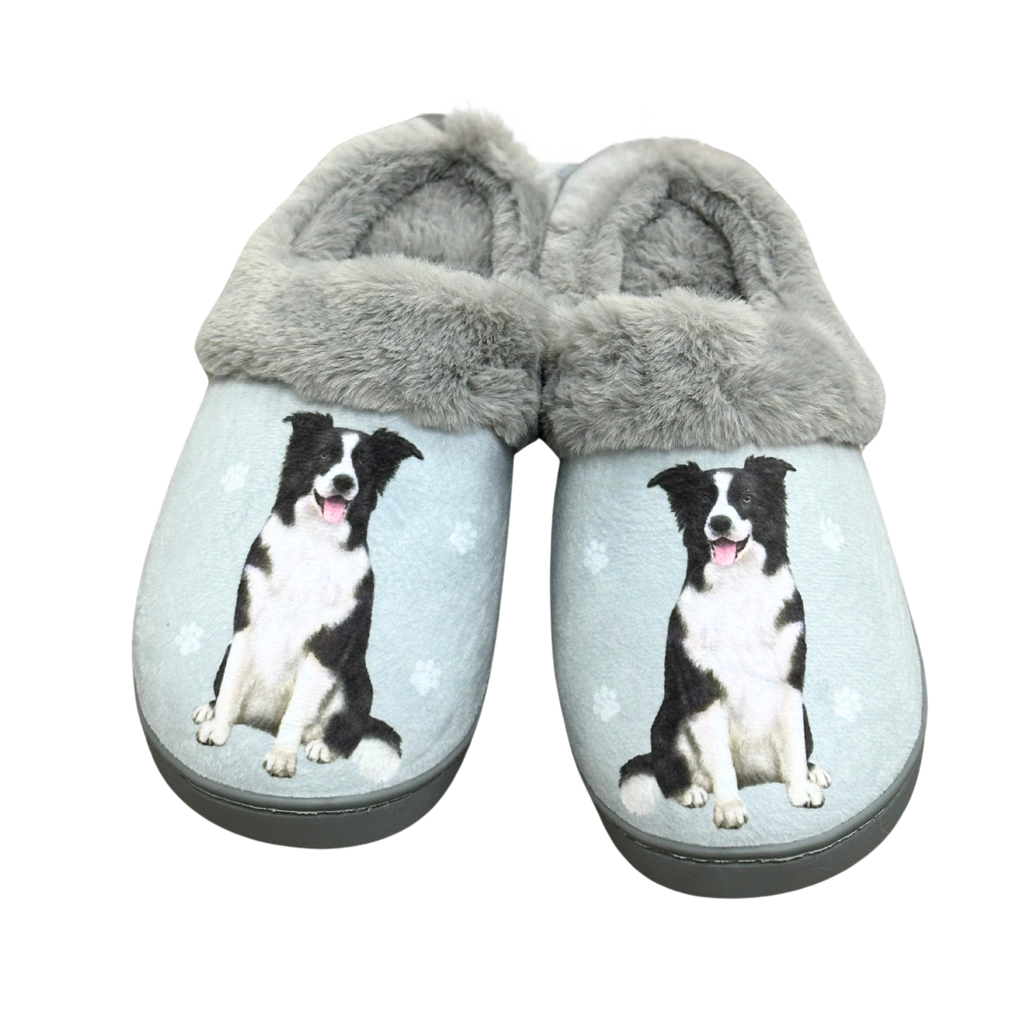 Border Collie Snuggs Slipper - Premium Slippers from E&S Pets - Just $24.95! Shop now at Pat's Monograms