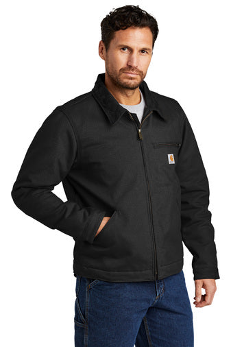 Carhartt ® Duck Detroit Jacket - CT103828 - Premium  from Carhartt - Just $124.95! Shop now at Pat's Monograms