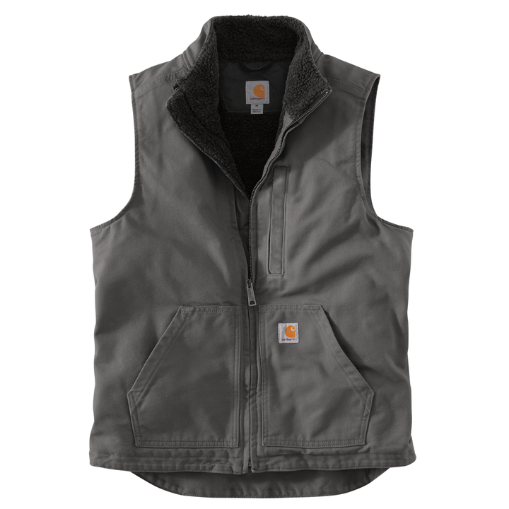 Carhartt® Sherpa-Lined Mock Neck Vest - CT104277 - Premium Outerwear from Carhartt - Just $110! Shop now at Pat's Monograms