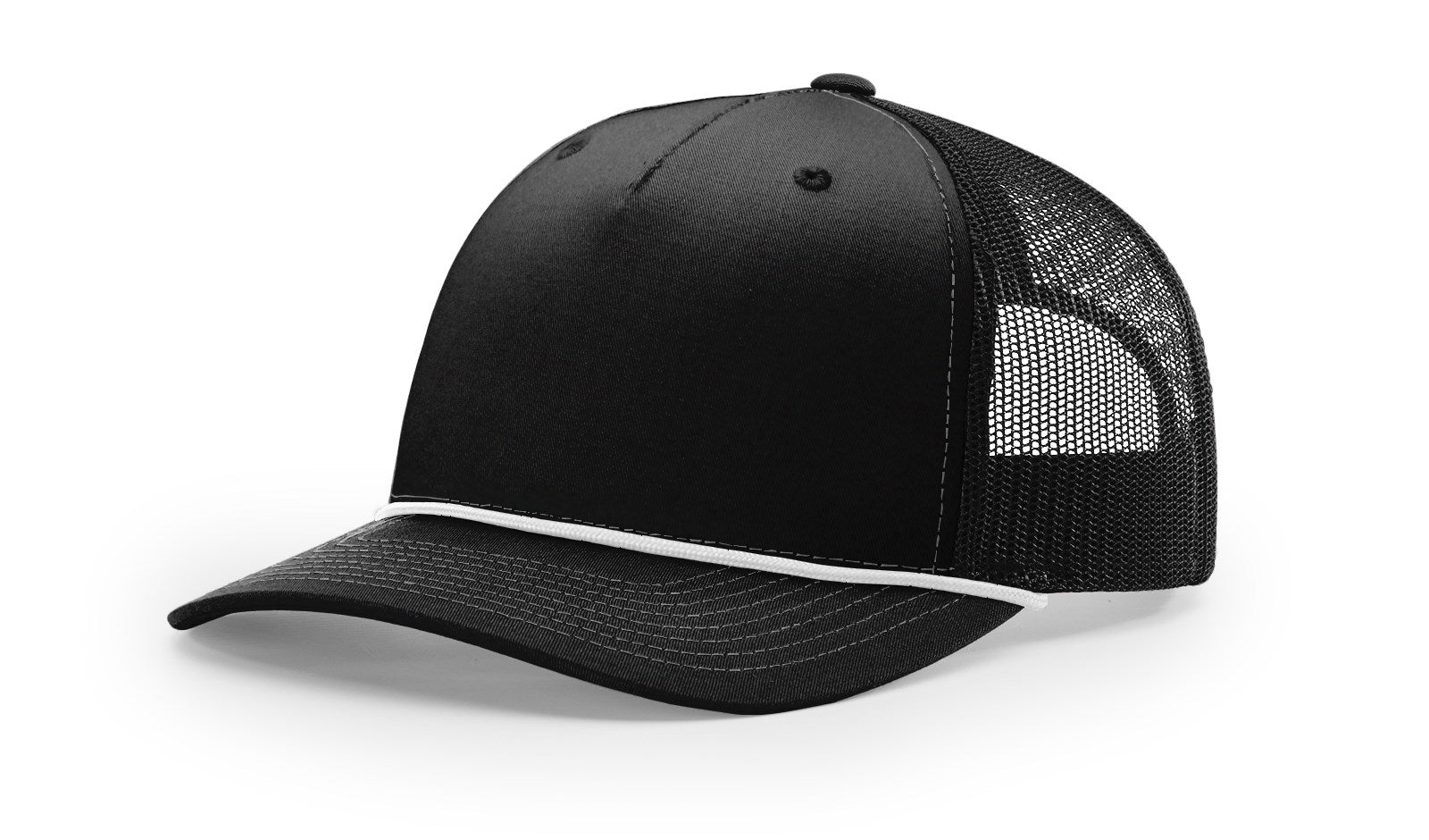 Richardson 112FPR - 5 Panel Trucker w/Rope - Premium Caps from Richardson - Just $14.95! Shop now at Pat's Monograms