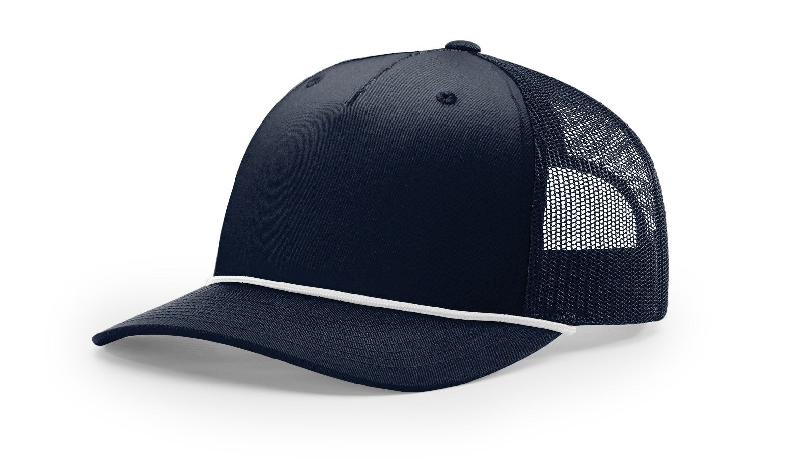Richardson 112FPR - 5 Panel Trucker w/Rope - Premium Caps from Richardson - Just $14.95! Shop now at Pat's Monograms