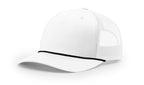 Richardson 112FPR - 5 Panel Trucker w/Rope - Premium Caps from Richardson - Just $14.95! Shop now at Pat's Monograms