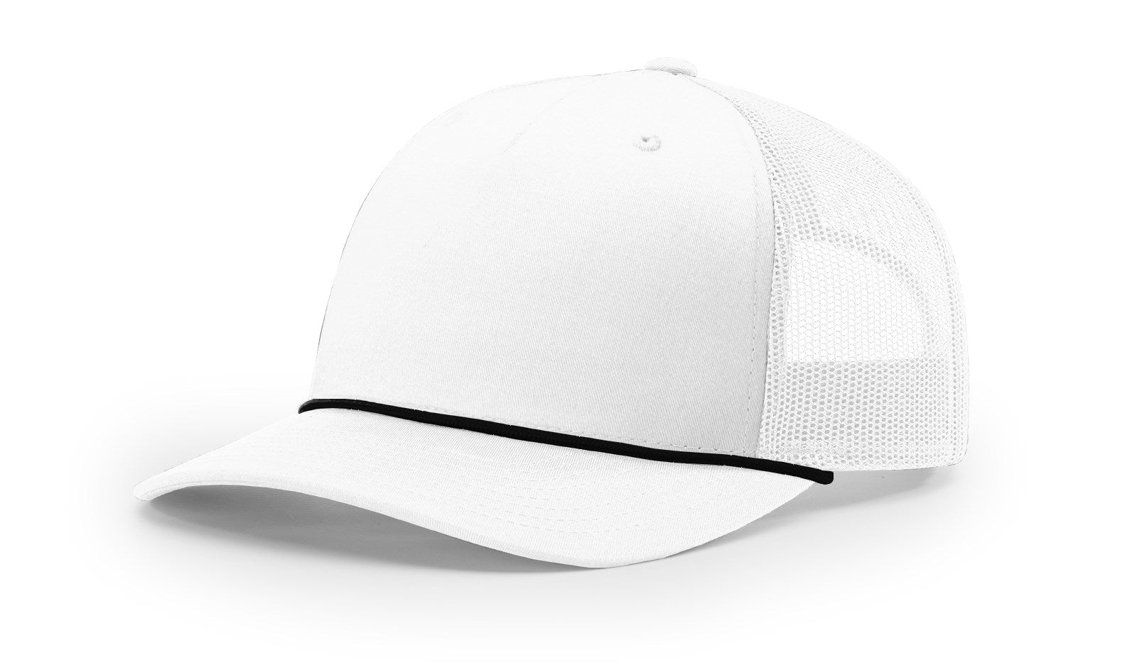 Richardson 112FPR - 5 Panel Trucker w/Rope - Premium Caps from Richardson - Just $14.95! Shop now at Pat's Monograms