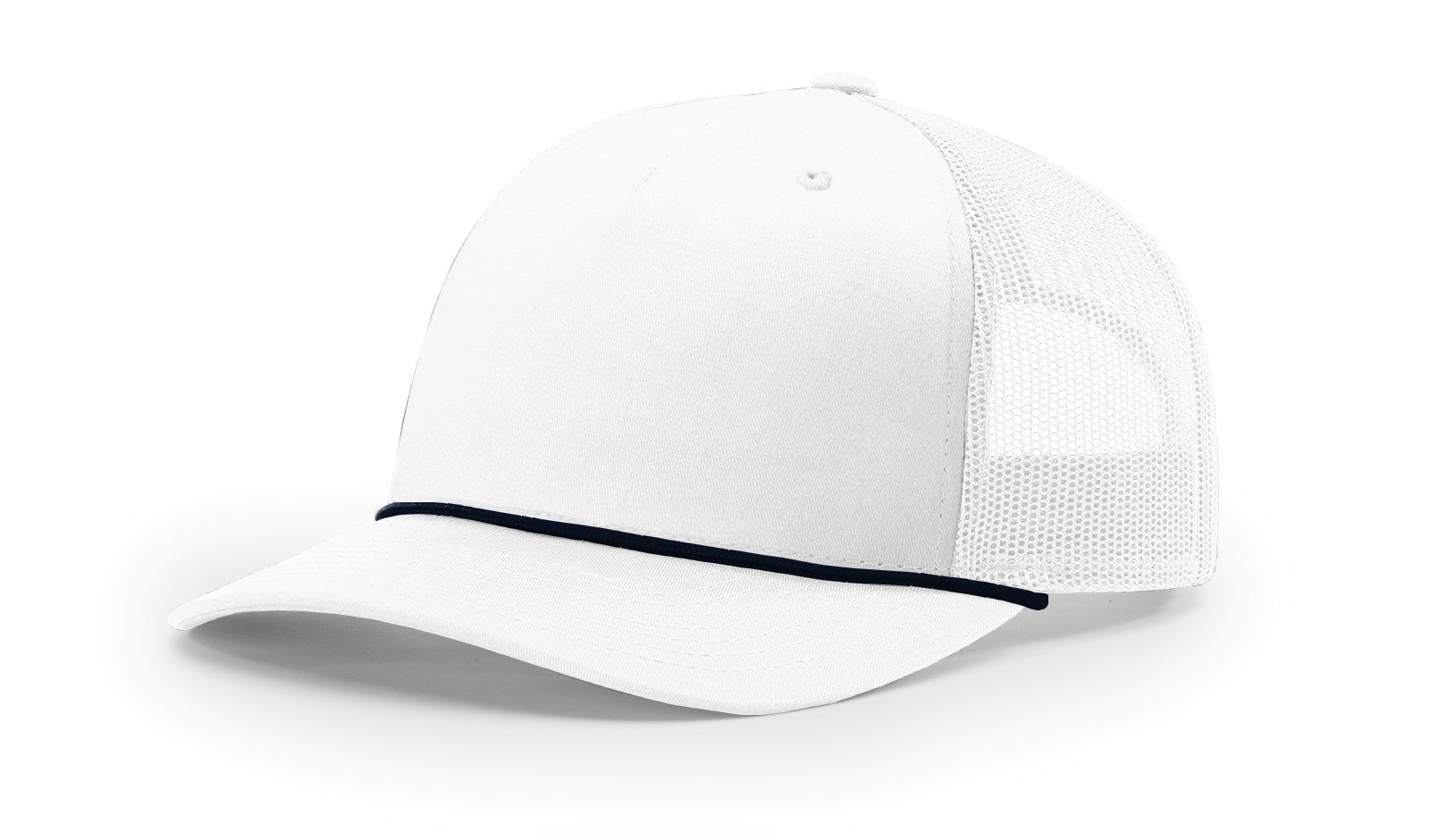 Richardson 112FPR - 5 Panel Trucker w/Rope - Premium Caps from Richardson - Just $14.95! Shop now at Pat's Monograms