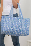 Floral Quilted Cotton Tote Bag - Climbing Vines - Premium Bags and Totes from LA Soul - Just $34.95! Shop now at Pat's Monograms