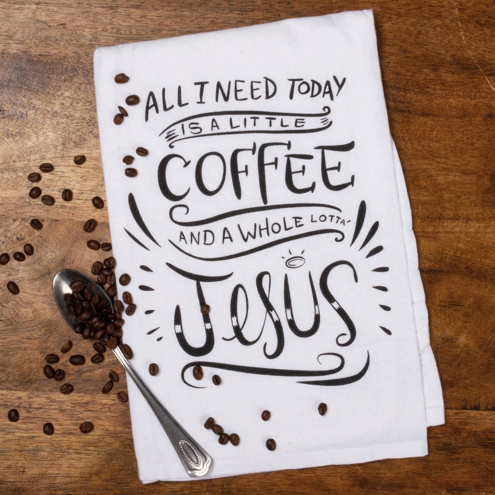 And A Whole Lot Of Jesus Kitchen Towel - Premium Kitchen Towel from Primitives by Kathy - Just $8.95! Shop now at Pat's Monograms