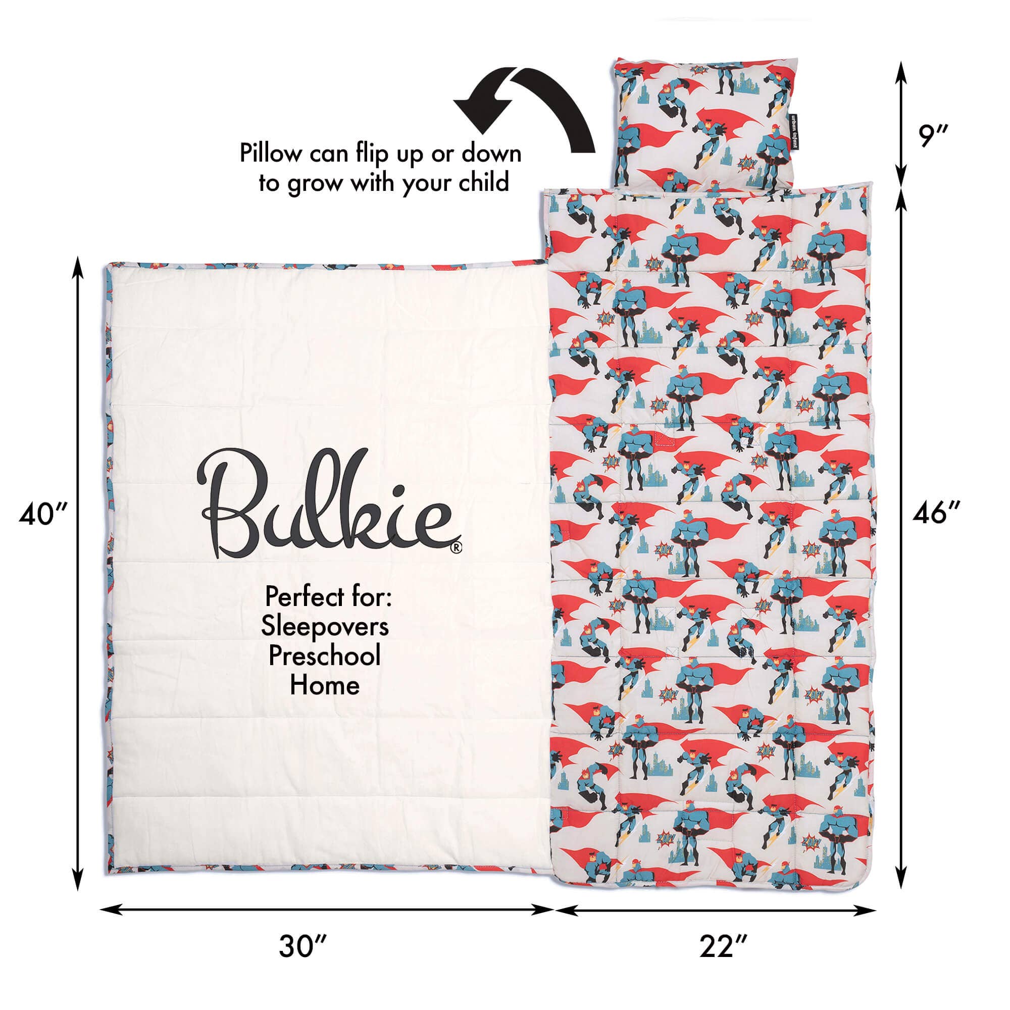 Kids Toddler Nap Mat Sleep Mat - Urban Dude Bulkie™ - Premium Napmat from Urban Infant - Just $69.95! Shop now at Pat's Monograms