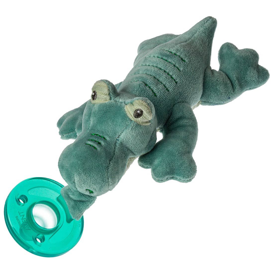 Afrique Alligator Wubbanub - Premium Baby Accessories from Mary Meyer - Just $18.95! Shop now at Pat's Monograms