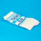 Teacher Of The Year Gym Crew Socks - Premium Socks from Gumball Poodle - Just $12.95! Shop now at Pat's Monograms