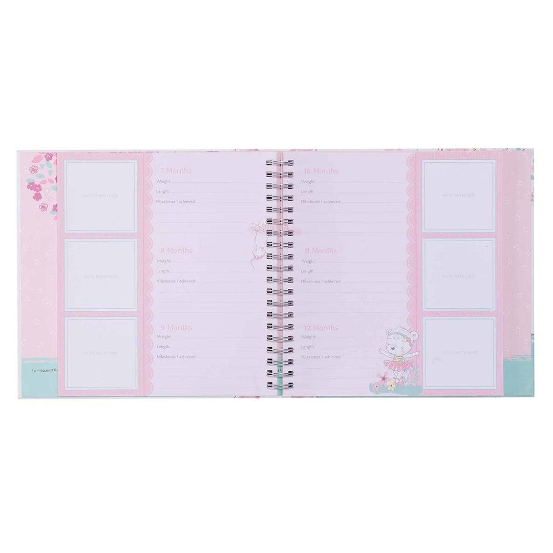 Our Baby Girl's First Year Memory Book - Premium Baby Gift from Christian Art Gifts - Just $27.95! Shop now at Pat's Monograms