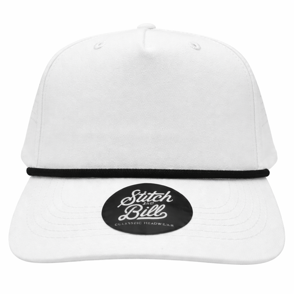 Performance 5 Panel Rope Baseball Cap Air Flow