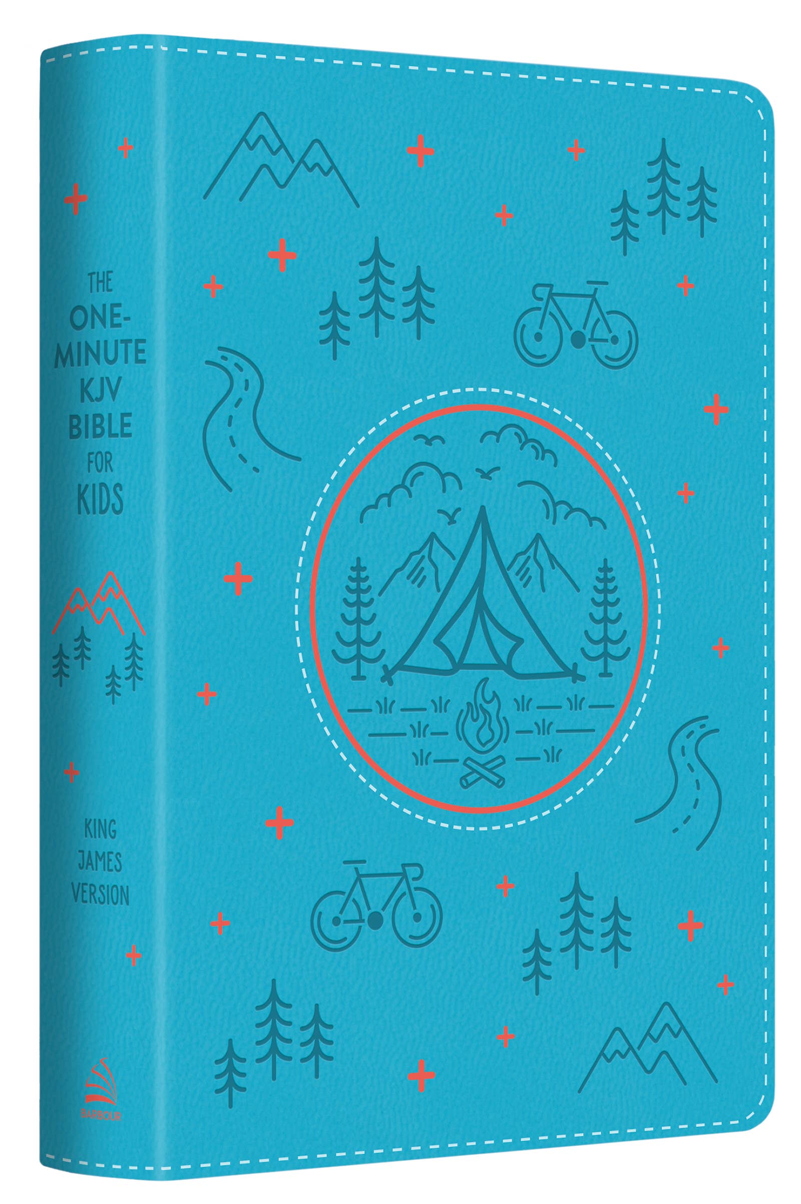 The One-Minute KJV Bible for Kids [Adventure Blue] - Premium Books and Devotionals from Barbour Publishing, Inc. - Just $29.99! Shop now at Pat's Monograms