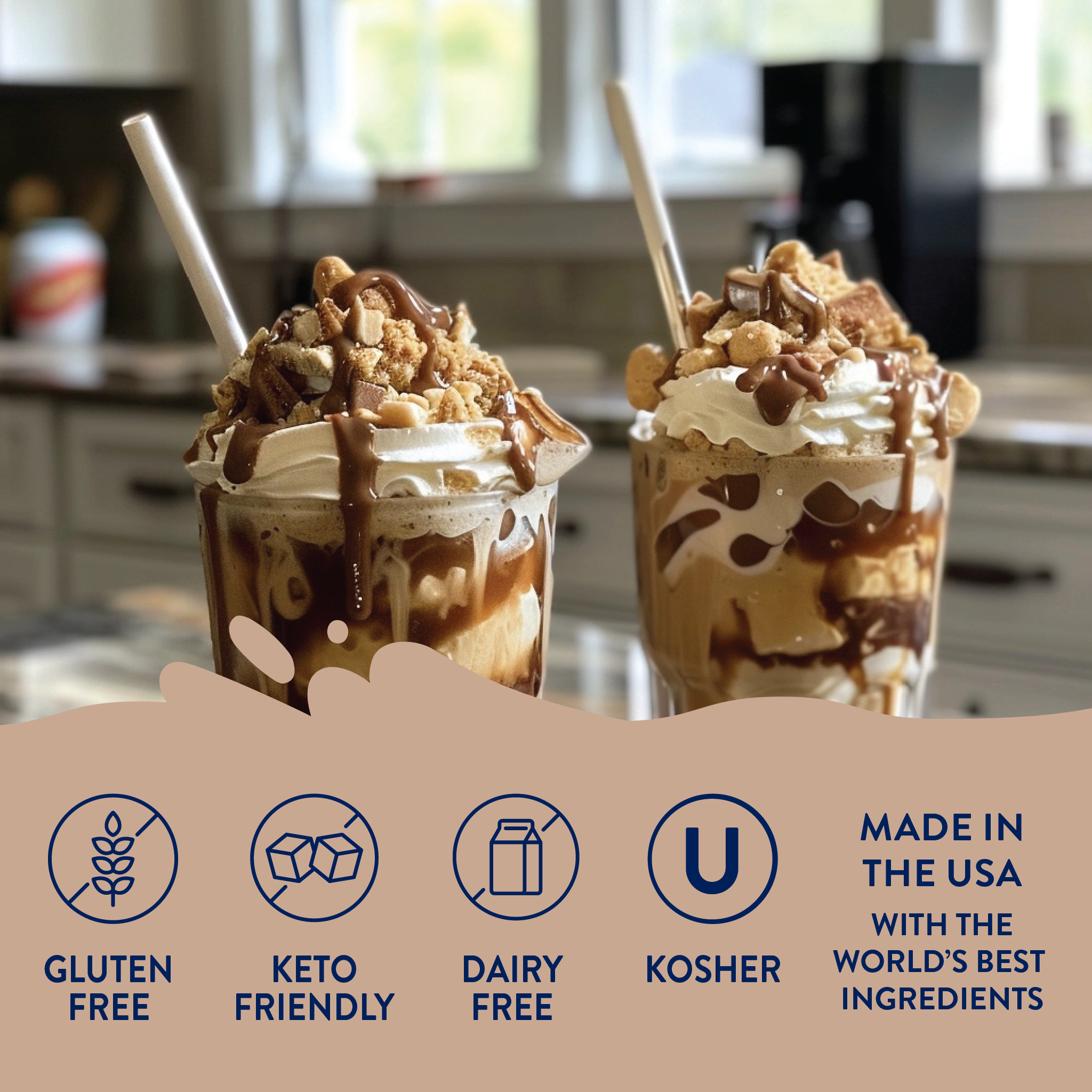 Sugar Free Peanut Butter Cup Syrup - Premium drink mix from Jordan's Skinny Mixes - Just $9.59! Shop now at Pat's Monograms