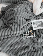 Soft Solid Color Fleece Blanket - Premium  from Sweetkama - Just $25! Shop now at Pat's Monograms