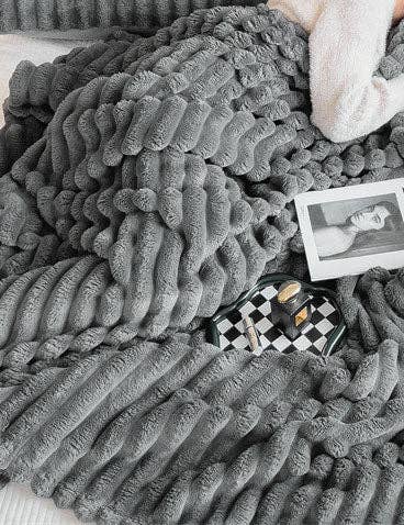Soft Solid Color Fleece Blanket - Premium  from Sweetkama - Just $25! Shop now at Pat's Monograms