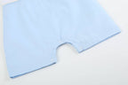 Light Blue Easter Smocked Shortalls - Premium Baby & Toddler Outfits from Lil Cactus - Just $38.95! Shop now at Pat's Monograms