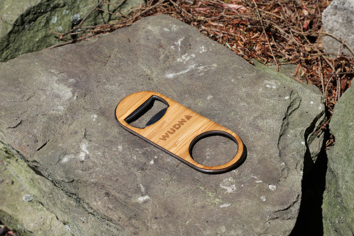 Customizable Wooden Keychain Bottle Opener - Premium barware from WUDN Handcrafted - Just $11! Shop now at Pat's Monograms