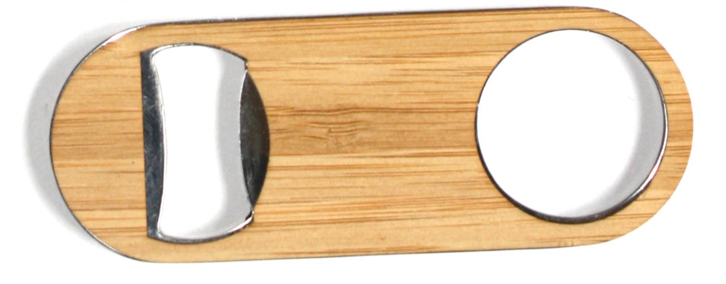 Customizable Wooden Keychain Bottle Opener - Premium barware from WUDN Handcrafted - Just $11! Shop now at Pat's Monograms