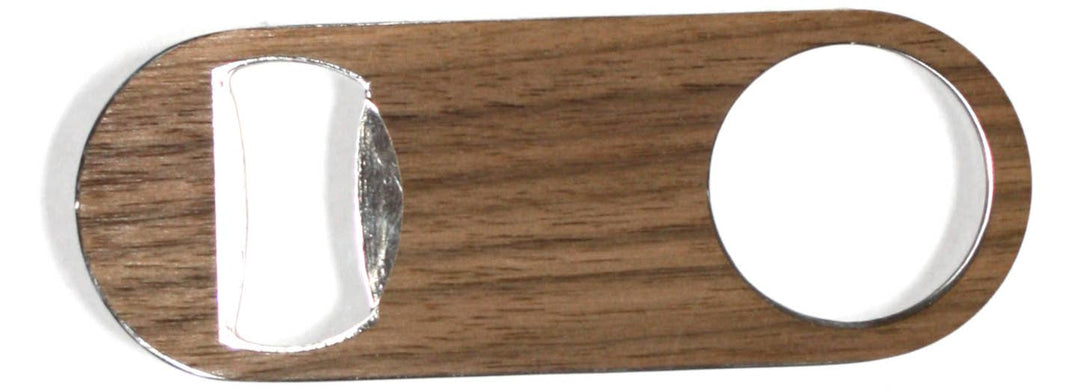 Customizable Wooden Keychain Bottle Opener - Premium barware from WUDN Handcrafted - Just $11! Shop now at Pat's Monograms