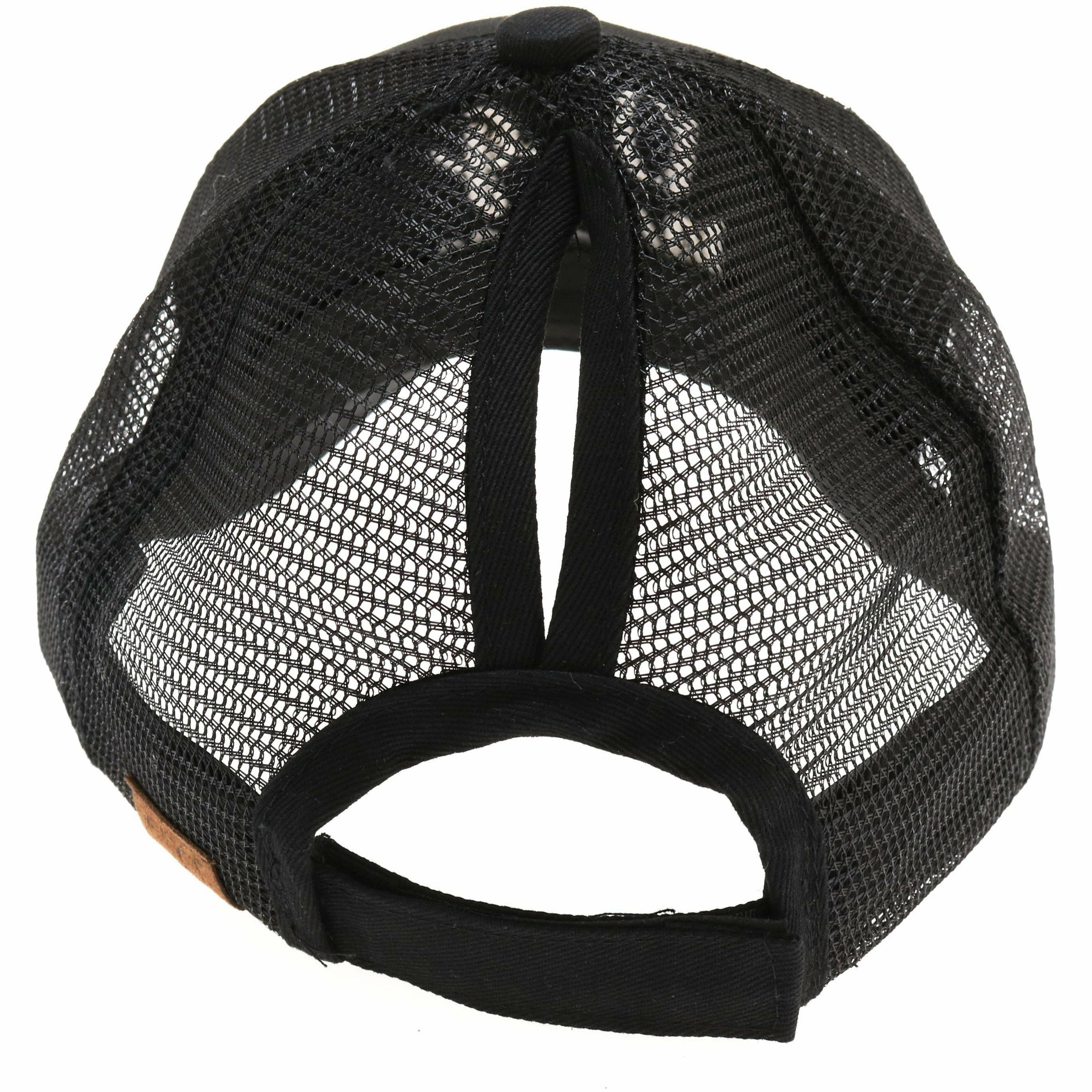 Dog Mom Embroidered Mesh Back High Ponytail CC Ball Cap - Premium Caps from C.C Beanie - Just $22.95! Shop now at Pat's Monograms