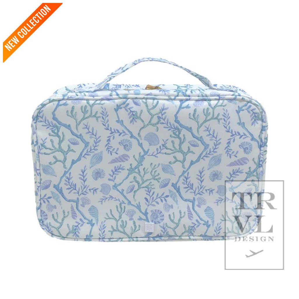 BUNDLE UP2 Hanging Toiletry Bag - CORAL VINE - Premium travel bag from TRVL Design - Just $49.95! Shop now at Pat's Monograms