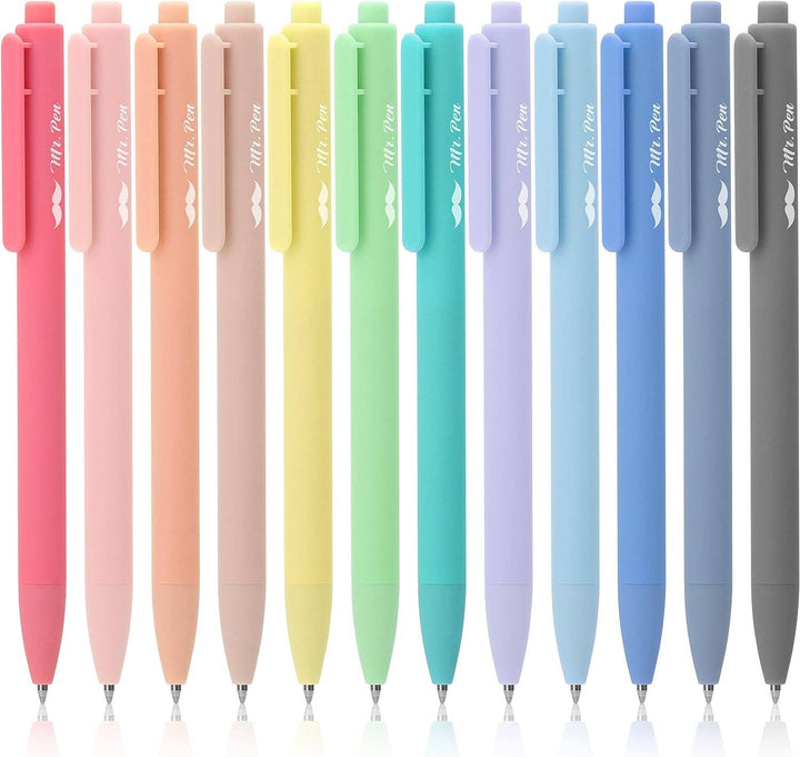 Mr. Pen 12-Pack Fast Dry Retractable Gel Pens - Premium Pens from Mr. Pen - Just $11.95! Shop now at Pat's Monograms