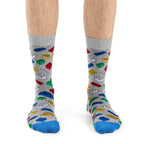 Men's Building Blocks Socks - Premium Socks from Good Luck Sock - Just $11.95! Shop now at Pat's Monograms