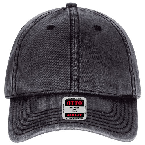 Snow Washed Superior Cotton Twill Dad Hat - Premium Caps from Otto Caps - Just $12! Shop now at Pat's Monograms