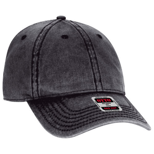 Snow Washed Superior Cotton Twill Dad Hat - Premium Caps from Otto Caps - Just $12! Shop now at Pat's Monograms