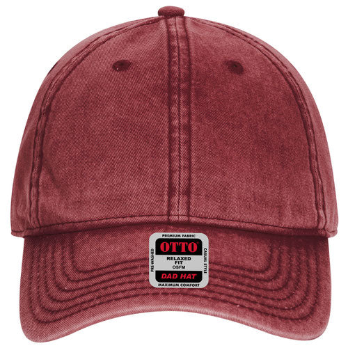 Snow Washed Superior Cotton Twill Dad Hat - Premium Caps from Otto Caps - Just $13.50! Shop now at Pat's Monograms