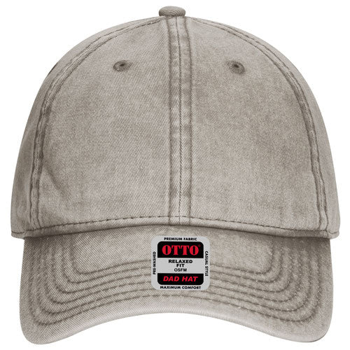 Snow Washed Superior Cotton Twill Dad Hat - Premium Caps from Otto Caps - Just $12! Shop now at Pat's Monograms