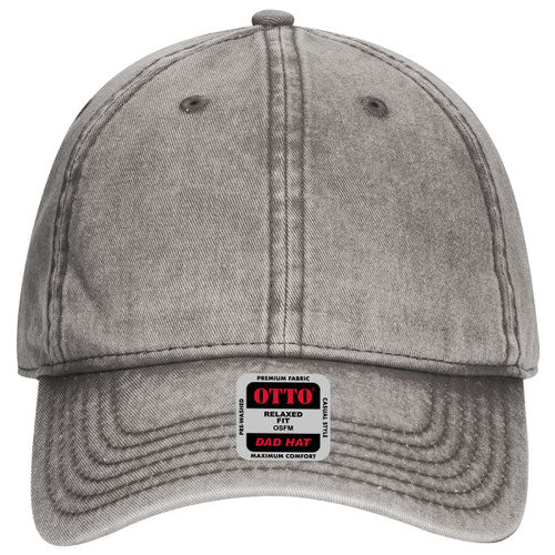 Snow Washed Superior Cotton Twill Dad Hat - Premium Caps from Otto Caps - Just $12! Shop now at Pat's Monograms