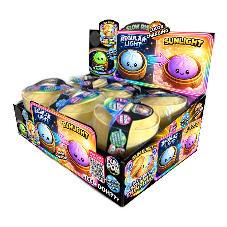 Color Changing Dumpling Squishy - Premium toys from Novelty Brands - Just $14.95! Shop now at Pat's Monograms