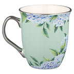 Mug Mint/Cream Hydrangea Helping Me Grow - Premium Christian Gift Items from Christian Art Gifts - Just $10.95! Shop now at Pat's Monograms
