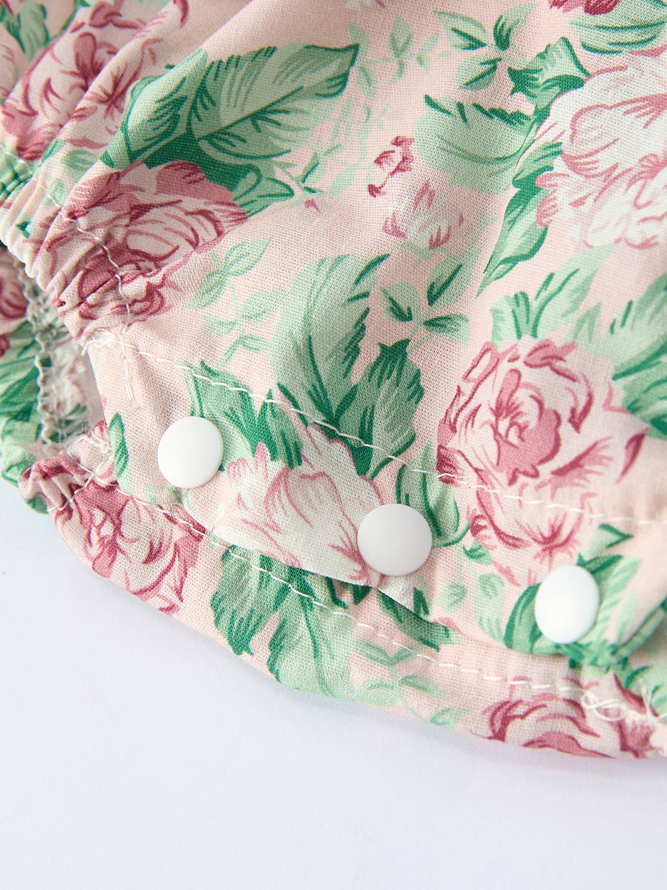 Vintage Rose Baby Girls Romper - Premium Baby & Toddler Outfits from Rylee Faith Designs - Just $32.95! Shop now at Pat's Monograms