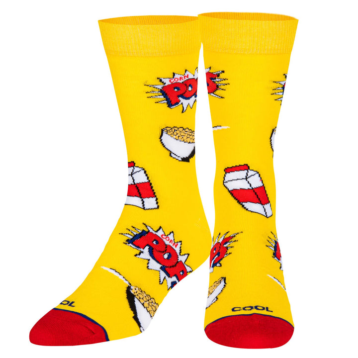 Corn Pops Cereal Bowls - Mens Crew Folded - Premium Socks from Cool Socks - Just $11.95! Shop now at Pat's Monograms