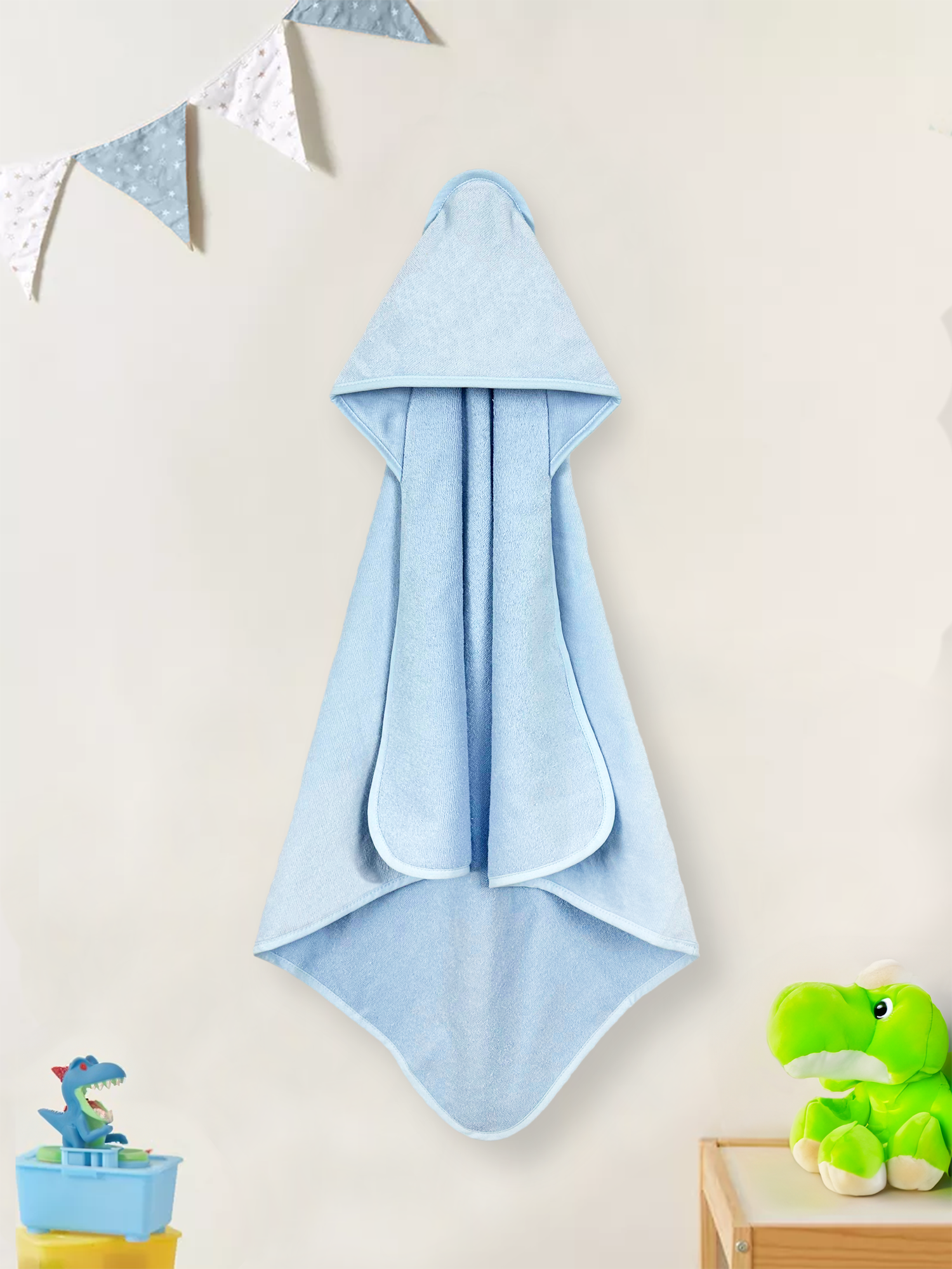 Turkish Cotton Velour Hooded Baby Towel - Premium Bath & Body from Alan Pendergrass Robes - Just $21.95! Shop now at Pat's Monograms