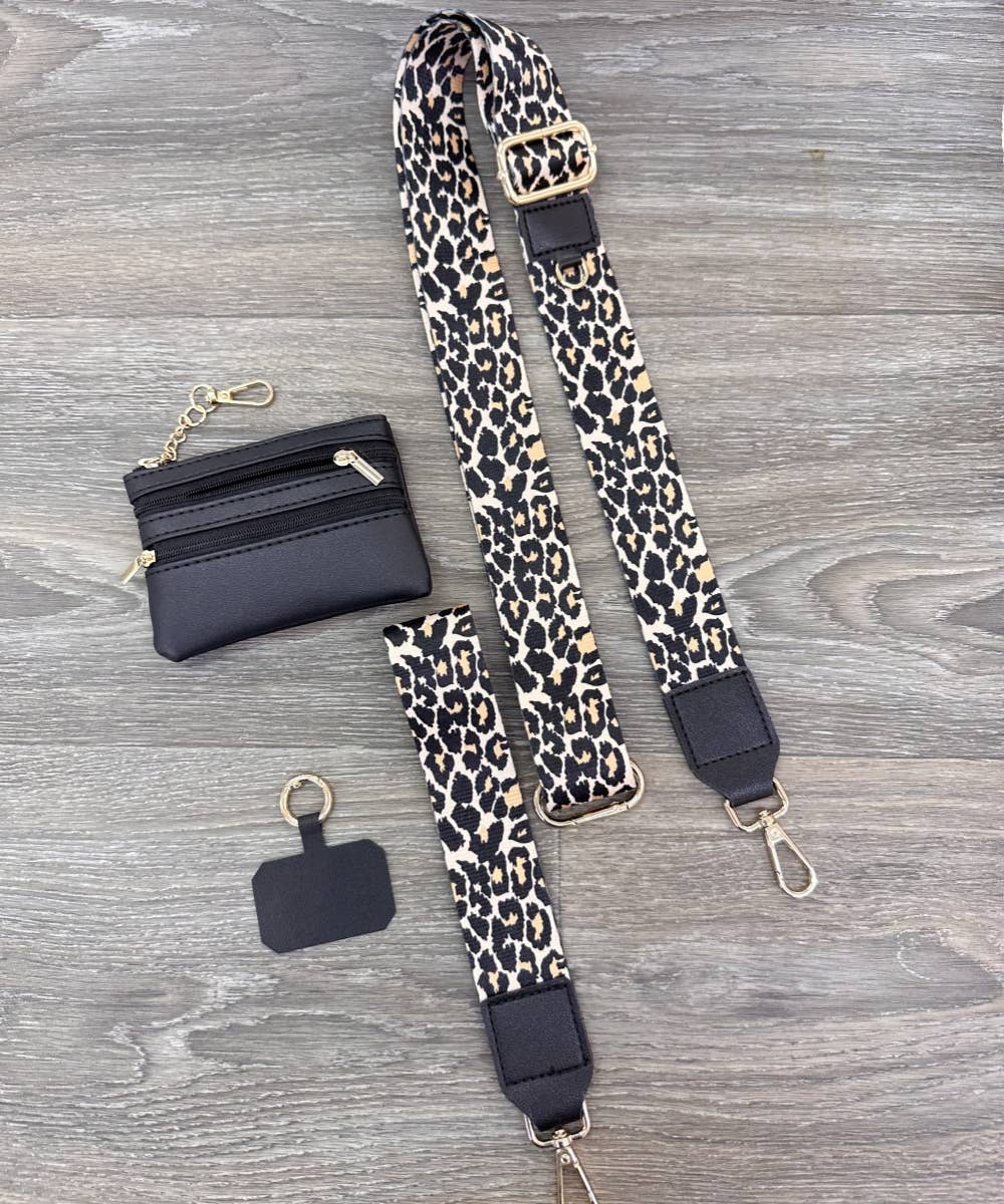 HANDBAG STRAP WITH ZIPPER POUCH PHONE HOLDER WRISTBAND - Premium Accessories from DESHENG ENTERPRISE - Just $19.95! Shop now at Pat's Monograms