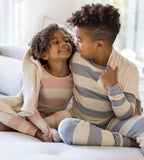 Rugby Stripe Organic Cotton Sleep & Play - Quarry - Premium Baby & Toddler Outfits from Burt's Bees Baby - Just $14.95! Shop now at Pat's Monograms