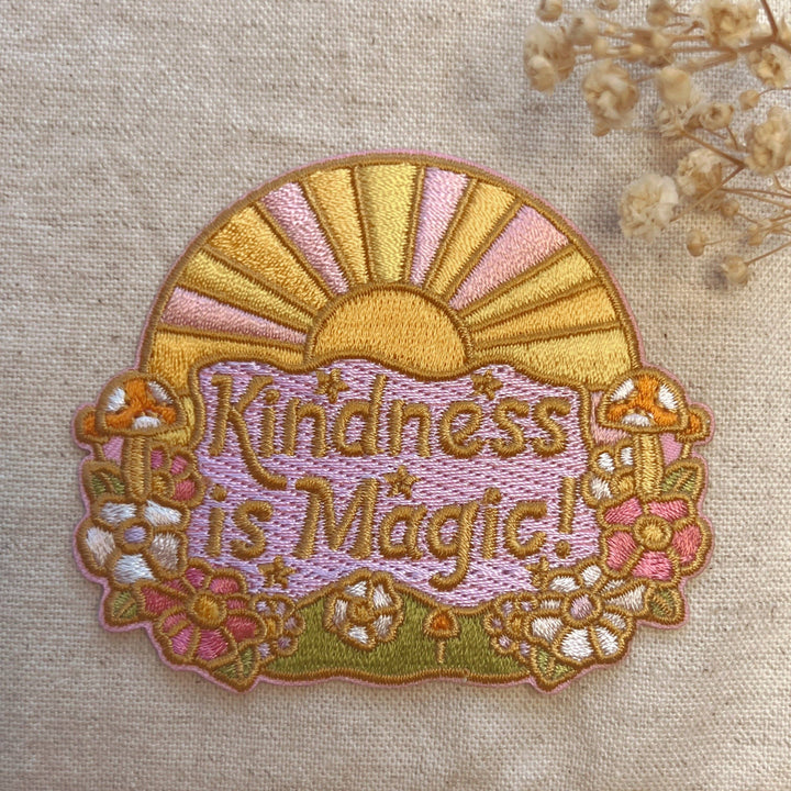 Patches - Iron On Patches - Embroidered Patches - Kindness i - Premium Patch from Kindness is Magic - Just $5.95! Shop now at Pat's Monograms