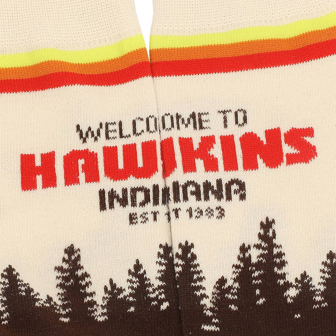 Stranger Things Logo, Icon Colorful Mens Casual Crew 5 Pack - Premium Socks from Bioworld Merchandising - Just $24.95! Shop now at Pat's Monograms