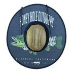 Honey Hole Straw Hat - Skelly Bass - Premium hat from Honey Hole Outdoors - Just $35.95! Shop now at Pat's Monograms
