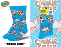 COOKIE CRISP CRAZY SOCKS - Premium Socks from Crazy Socks - Just $8! Shop now at Pat's Monograms