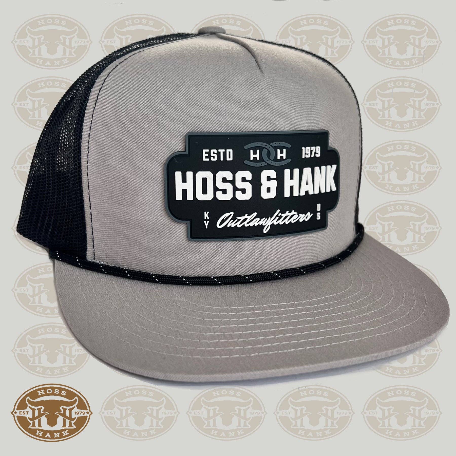 Paxton Silver - Premium Trucker Cap from Ridge&Holler - Just $29.95! Shop now at Pat's Monograms