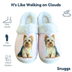 Yorkie Snuggs Slipper - Comfy - Pet lover - Premium  from E&S Pets - Just $24.95! Shop now at Pat's Monograms