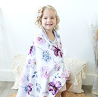 Baby & Toddler Minky Blanket - Vintage Floral - Premium Baby Accessories from Honey Lemonade - Just $36.95! Shop now at Pat's Monograms